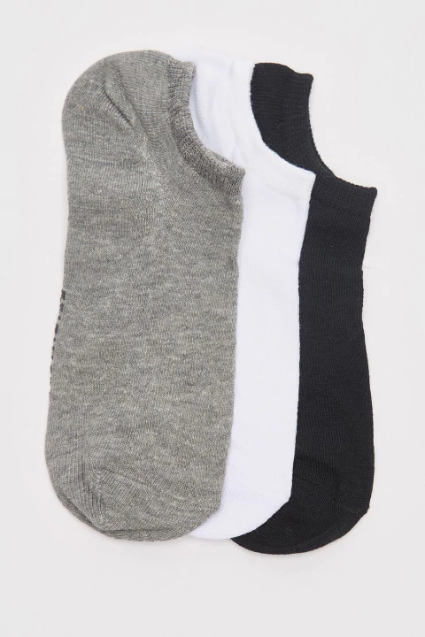 ELEMENTO 024 Pack X 3 Invisible Alta Surtido Liso/ Blanco Y Negro