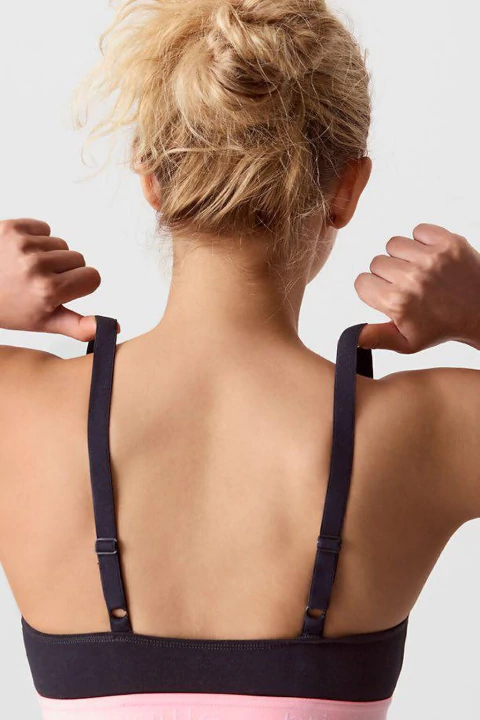 BRIGITTE 1706 Corpiño Mom De Algodón Y Lycra Con Elástico Personalizad