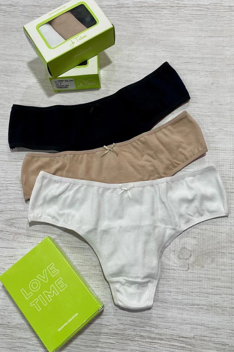 JE TAIME 1536P Coulote Less Algodon Y Lycra Lisa Basica