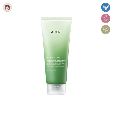 Limpiador en Espuma Heartleaf Quercetinol Pore Deep Cleansing Foam 150 ml - ANUA