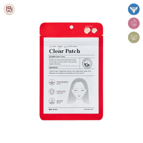 Parches para Granos Good Bye Blemish Clear Patch (24u de 10mm y 20u de 12mm) - MIZON