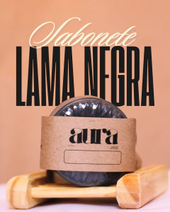 Lama Negra - Sabonete em barra com argila preta - comprar online