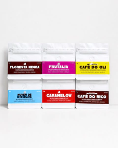 Mini Kit Degustação Cafézices (6x60g) - Frete Grátis
