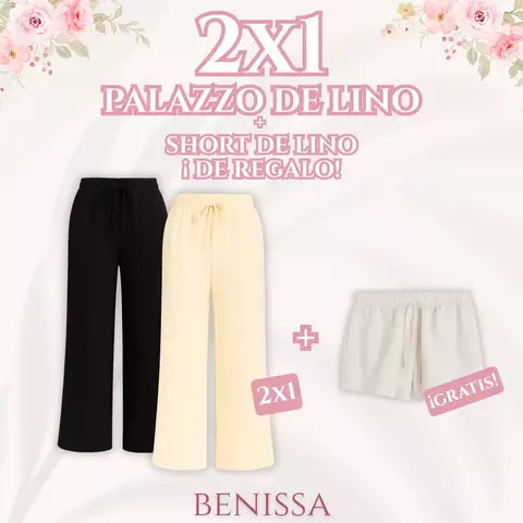 2X1 PALAZZOS + SHORT ¡DE REGALO! - comprar online
