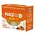 Suplemento Alimentar Magfix D Mag-3 com 60 cápsulas softgel, contendo ingredientes como cúrcuma, magnésio, vitamina D3 e K2, indicado para suporte ao funcionamento muscular, metabolismo, imunidade, e formação de ossos e dentes