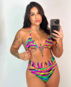 Biquíni cortininha hot pants - comprar online