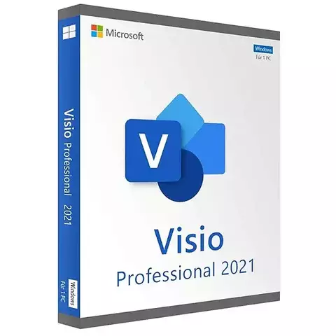 Licença Visio 2021 Pro – Microsoft Vitalício
