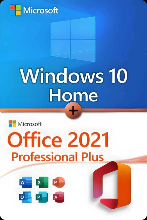 Licenças Windows 10 Home + Office 2021 Professional Plus – Vitalício - comprar online