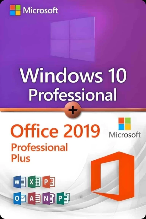 Licença Windows 10 Professional + Office 2019 Professional Plus - comprar online