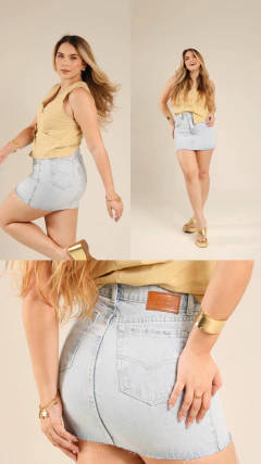Mini Saia Denim Fresh - comprar online