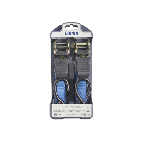 CINTA DE AMARRE CRIQUE 5MTS X 25MM 700KG X 2