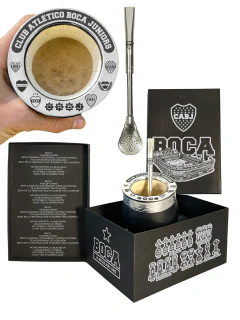MATE BOCA ALTA PRECISIÓN + CAJA DE PRESENTACION GRABADA + BOMBILLA GRABADA - comprar online
