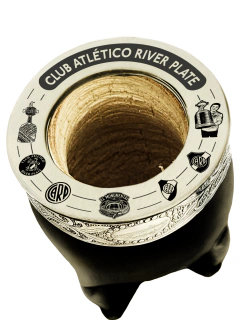 MATE RIVER PLATE ALTA PRECISIÓN + CAJA DE PRESENTACION GRABADA + BOMBILLA GRABADA -
