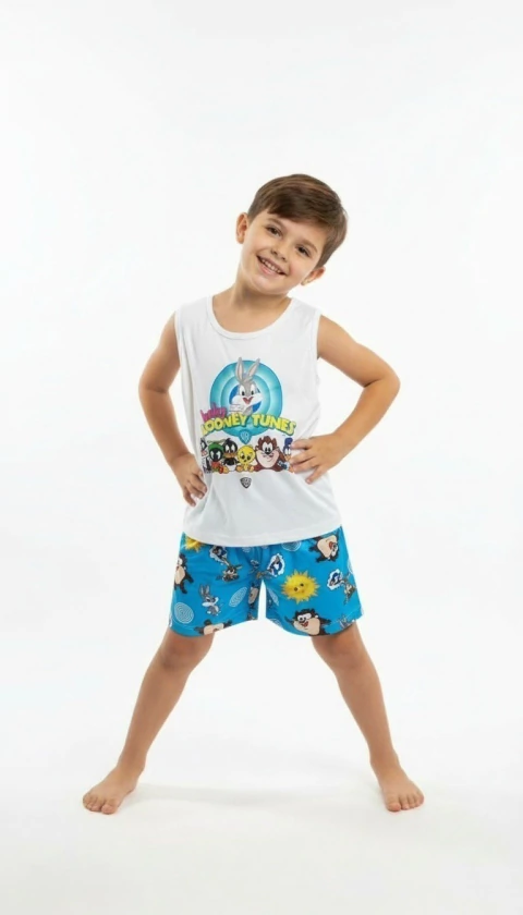 Masculino Infantil Regata - Looney Tunes