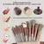 Conjunto de pincéis de maquiagem profissional – Pincéis cosméticos macios e - comprar online