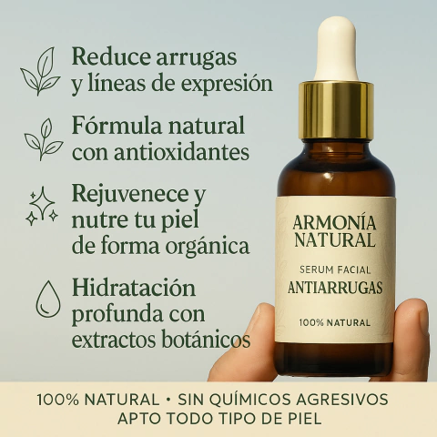 Serum Facial Doble Acción Antiarrugas - comprar online