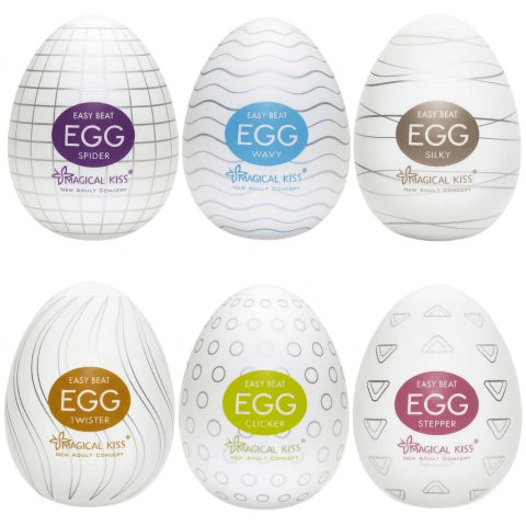 Masturbador masculino ovo Egg Magical