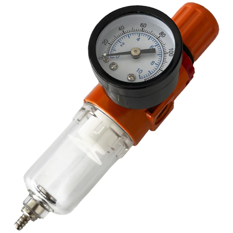 Filtro De Aire Regulador Con Trampa De Agua - Con Manometro