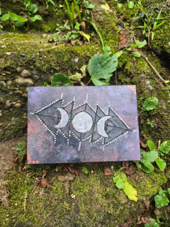 CAIXA TRÍPLICE LUA CÓSMICA