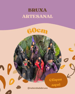 BRUXA MISTICA ARTESANAL 60cm
