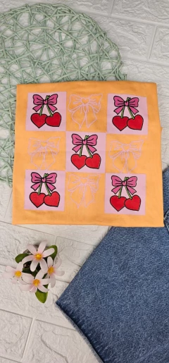 T-Shirt Laço Cereja