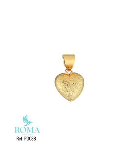 Pingente clássico coração Ref: PG038