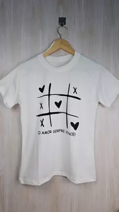 O amor sempre vence T-shirt - Marrent@