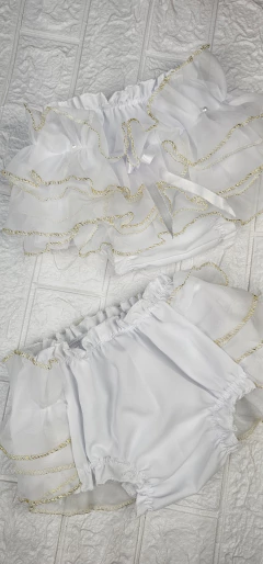 Imagem do Calcinha de babado duplo - bunda Rica. Tam: único