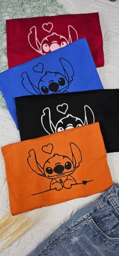 T-Shirt Stich Minimalista