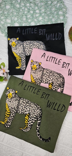 T-Shirt Onça a little bit - comprar online