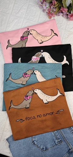 Foca no Amor T-shirt - loja online