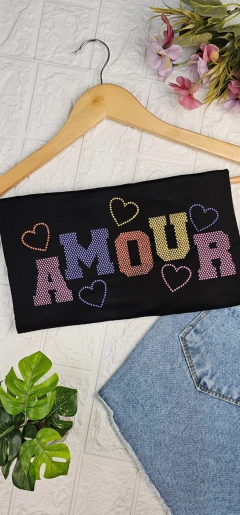 T-shirt Amour na internet