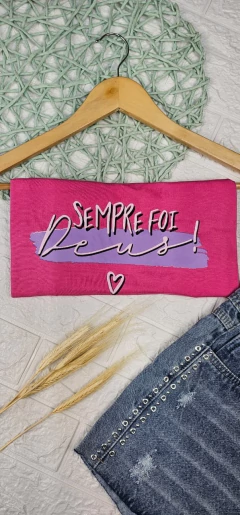 T-Shirt Sempre foi Deus - loja online