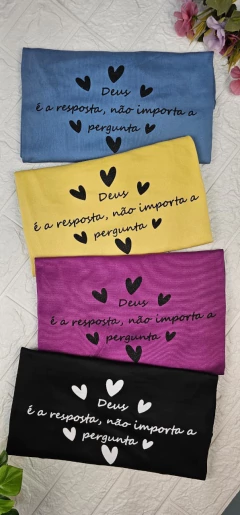 T-Shirt Deus é a resposta