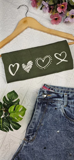 T-Shirt Quatro Corações - Marrent@