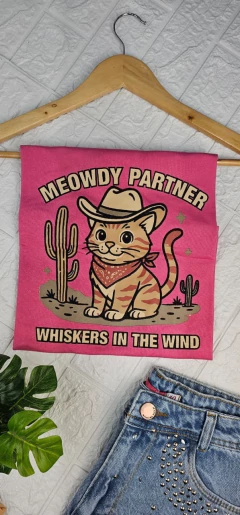 Gato Parceiro t-shirt na internet