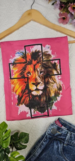 T-Shirt Leão da tribo de Judá