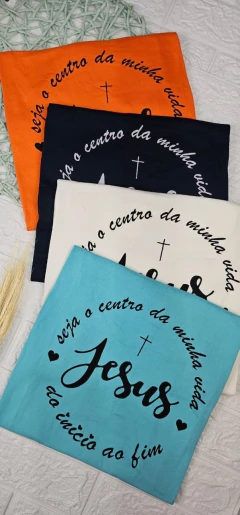 T-Shirt Seja o centro da minha vida Jesus