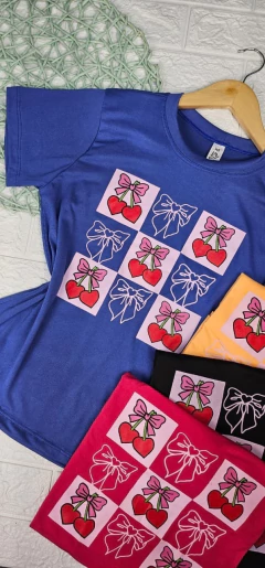 T-Shirt Laço Cereja
