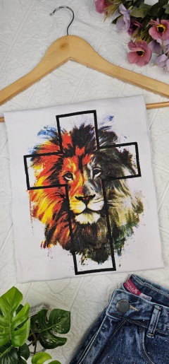 T-Shirt Leão da tribo de Judá - comprar online