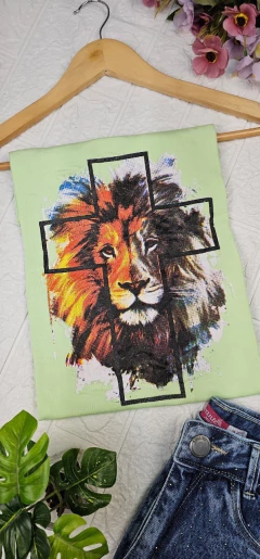 T-Shirt Leão da tribo de Judá - comprar online