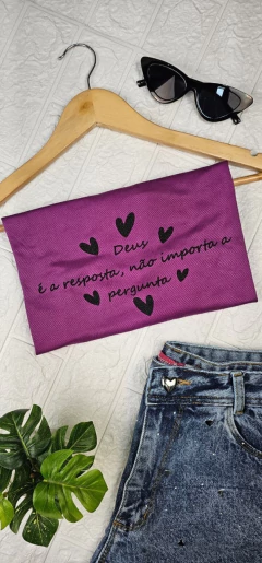T-Shirt Deus é a resposta - Marrent@