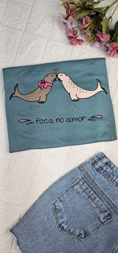 Foca no Amor T-shirt - Marrent@