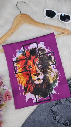 T-Shirt Leão da tribo de Judá