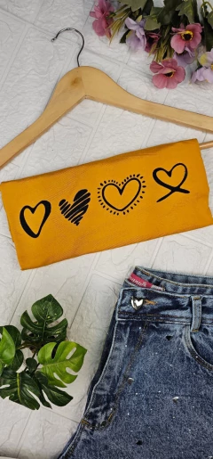 T-Shirt Quatro Corações - comprar online