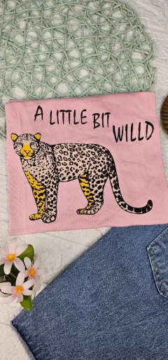 T-Shirt Onça a little bit - Marrent@