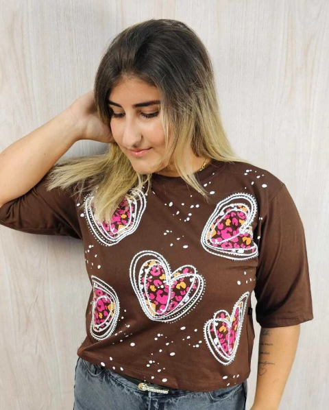 Max Cropped Coração