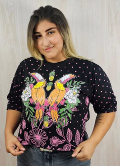 Max Cropped Tropical - comprar online