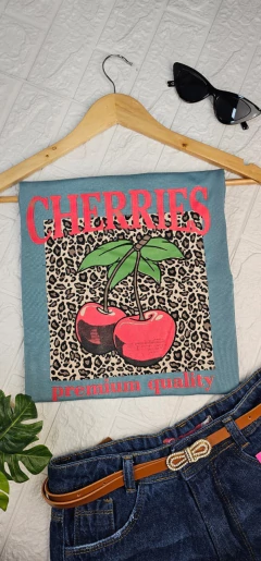 Cereja t-shirt na internet
