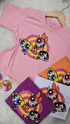 Superpoderosas T-shirt infantil 10 anos